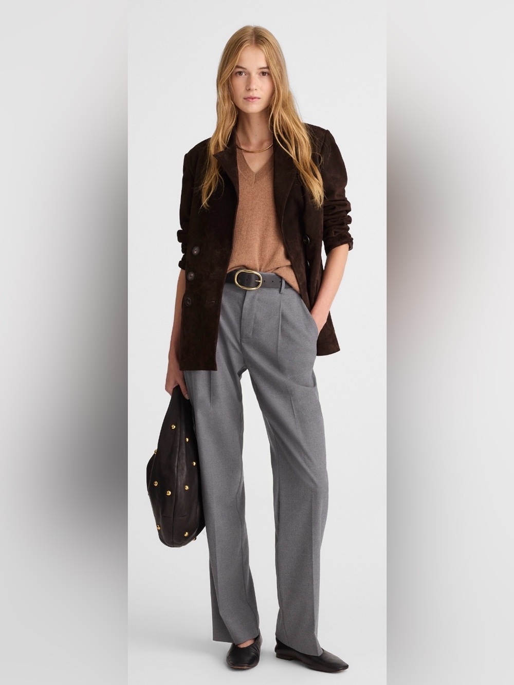 NWT MADEWELL Slouchy Straight Pants in Brushed Twill size women’s 0